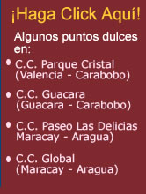 Algunos puntos de helados en venezuela